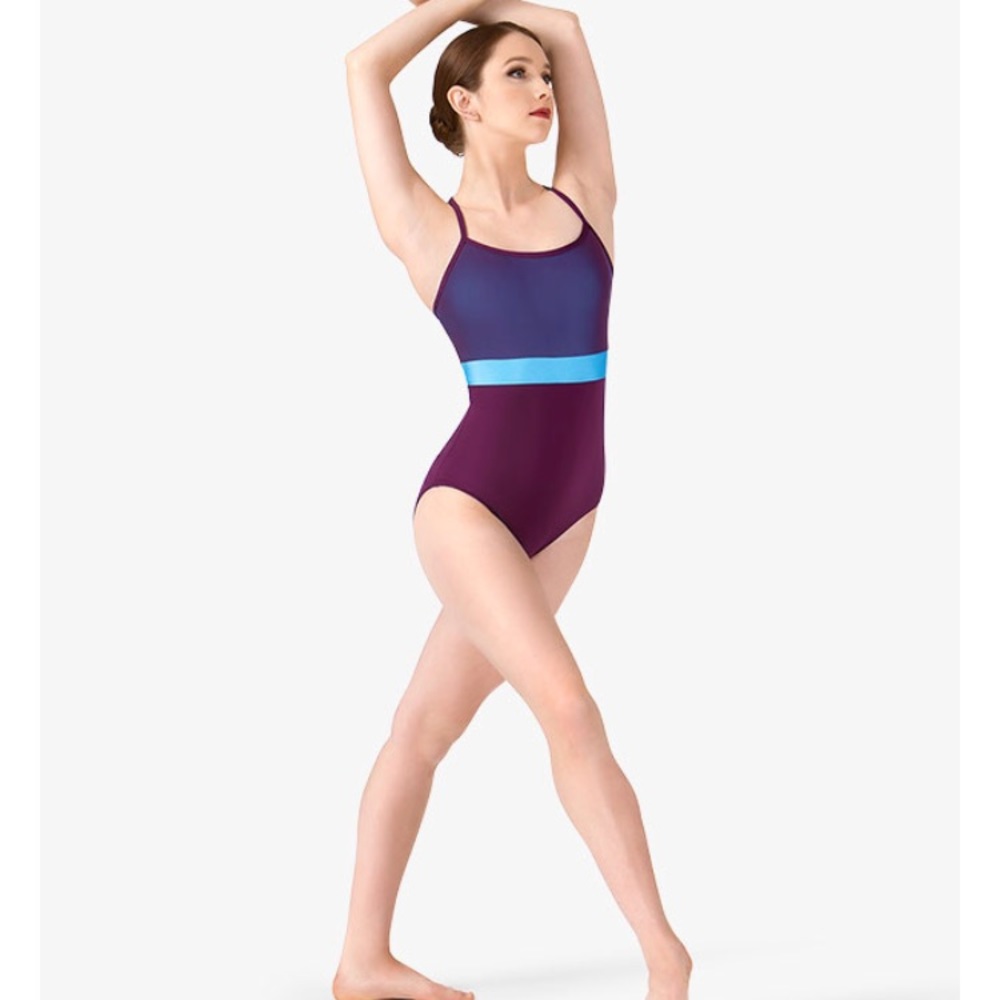 Mariia Purple & Blue Devora Leotard - Adult L